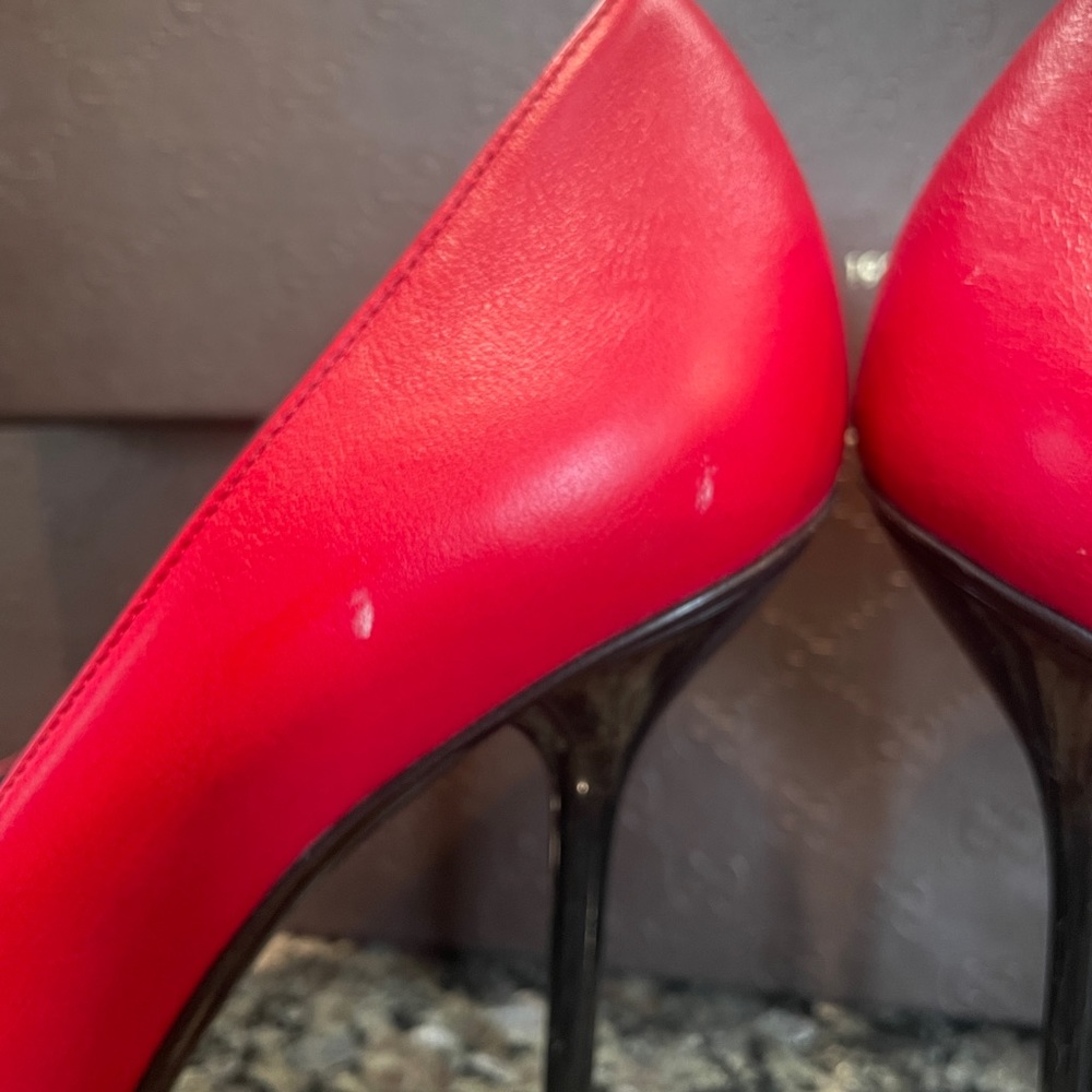 EUC Gucci Peep Toe Heel - Picture 6 of 6